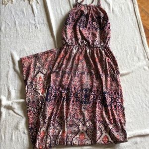 Maurices print maxi dress